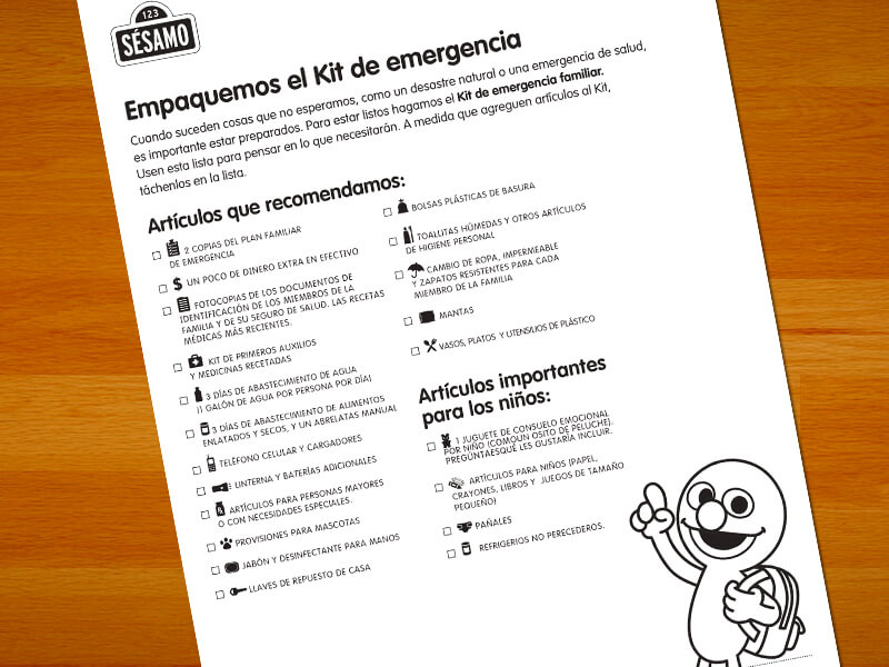  lista de coisas para um kit de emergência