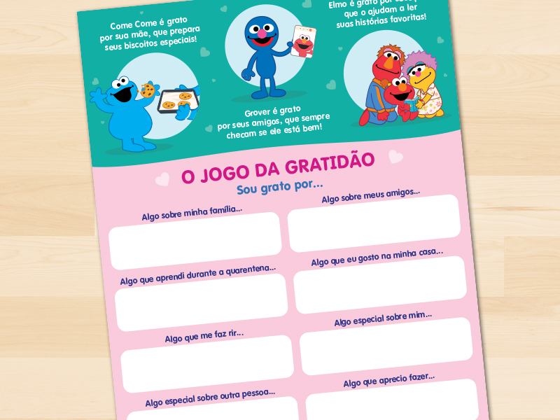 O jogo da gratidão
