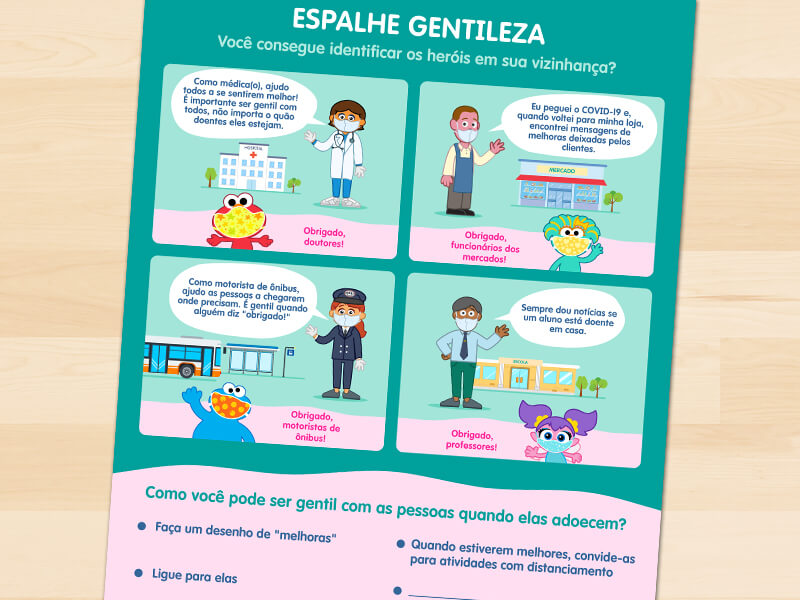 Espalhe gentileza