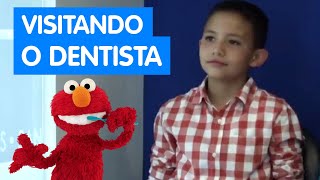 visitando ao dentista
