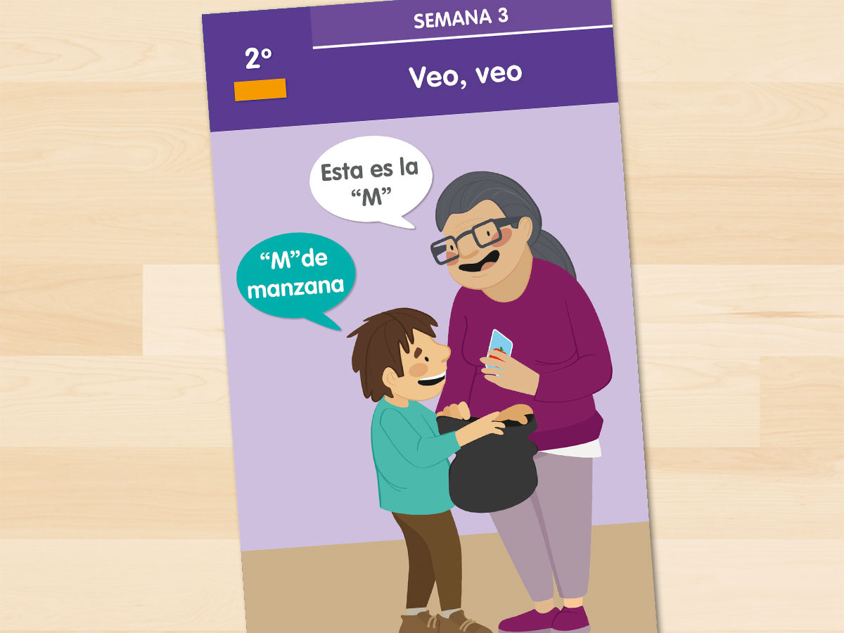 Abuelito con su nieto