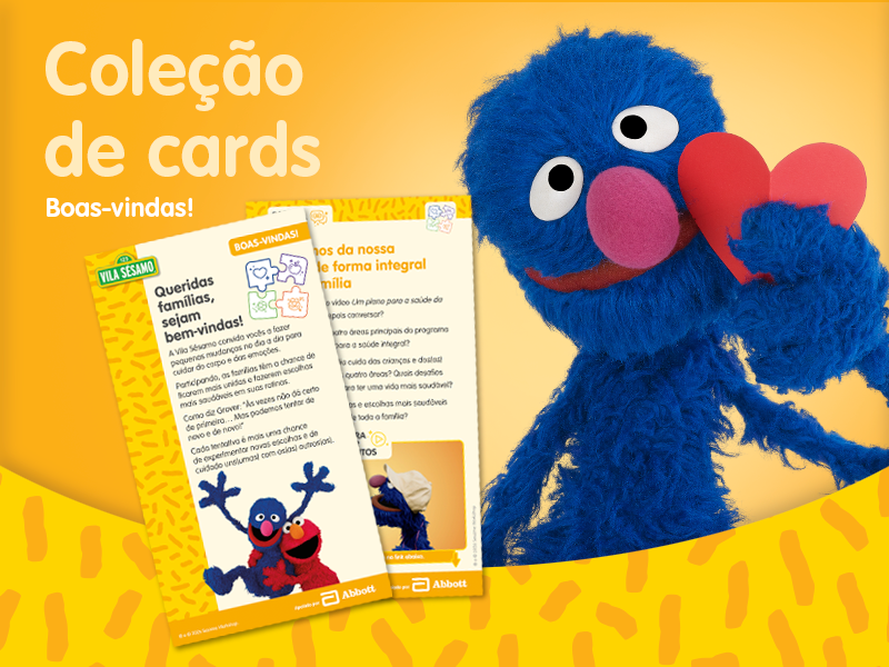 Thumb Conjunto de cards “Boas-vindas”