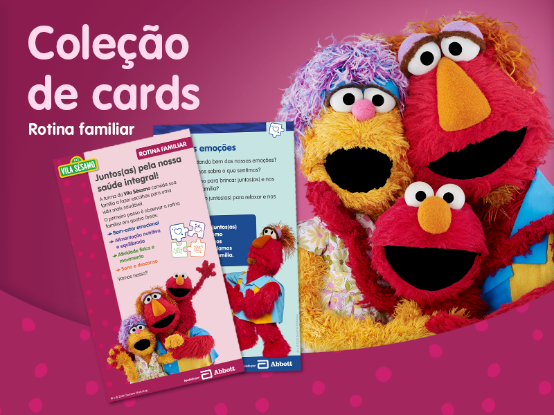 Thumb Conjunto de cards “Rotina familiar”