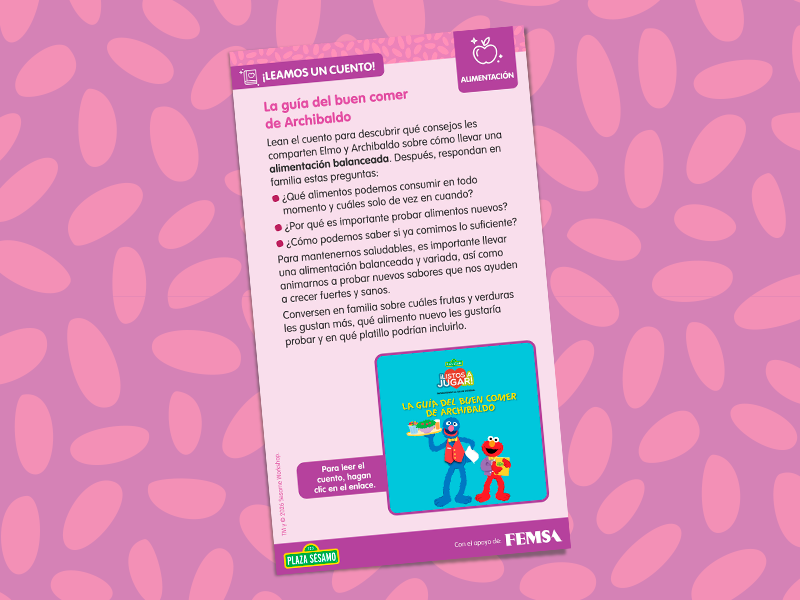 image Leamos un cuento Alimentación balanceada