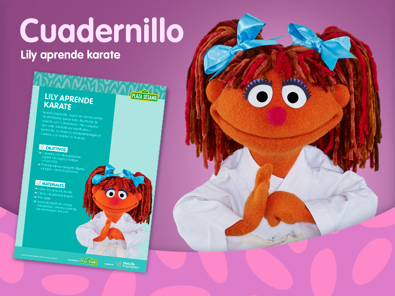 Image cuadernillo LILY APRENDE KARATE